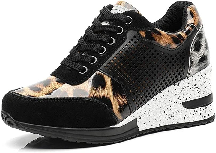 Drune | Orthopädische High-Top Sneakers mit Keilabsatz