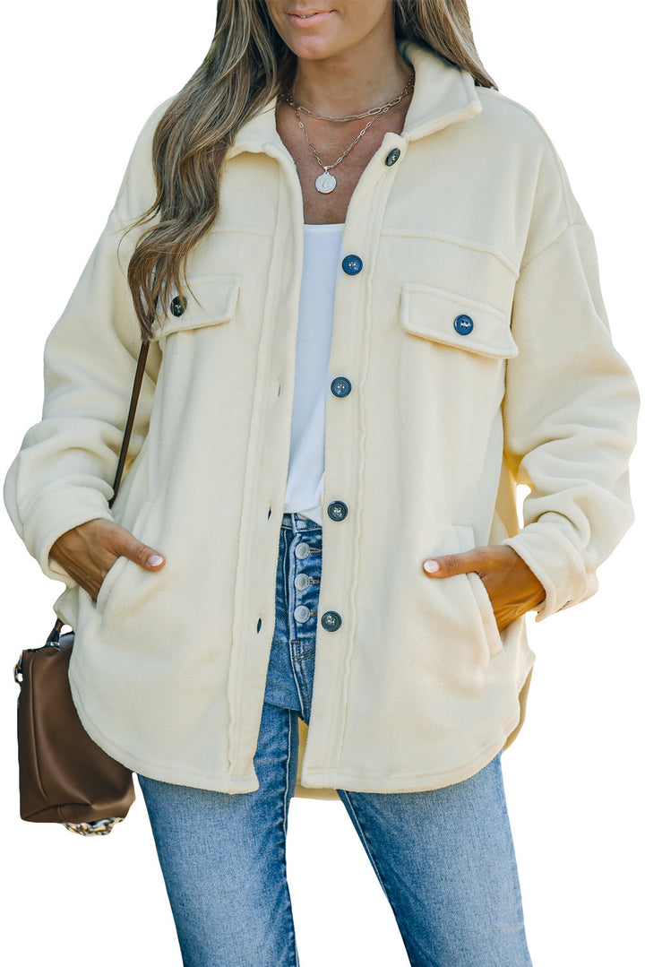 Drune | Lässige Fleecejacke mit Taschen Weich und Warm Perfekt Für Kühl Tage