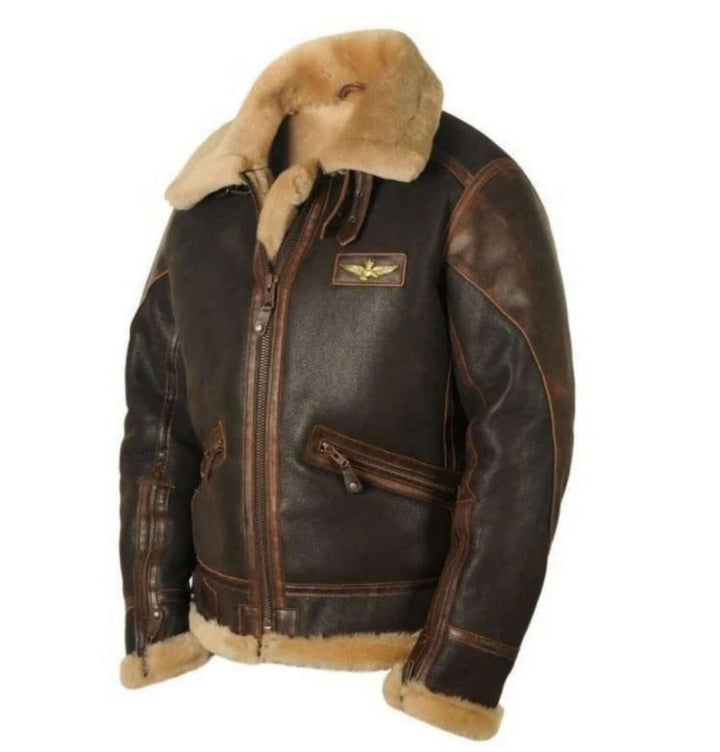 Drune | Herren Vintage Lederjacke
