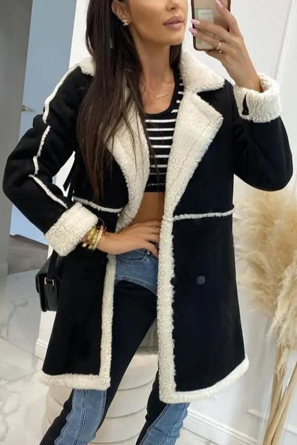 Drune | Lammwolle Patchwork Freizeitjacke