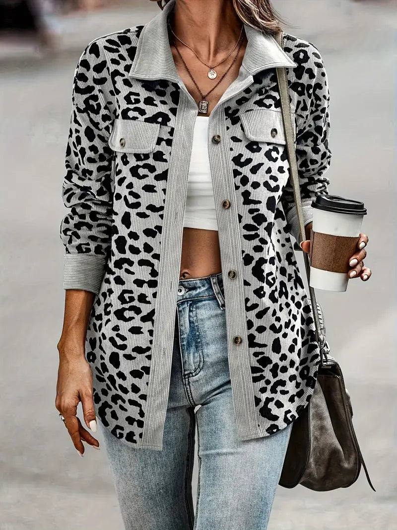 Drune | Leopardjacke Für Auffällige Outfits