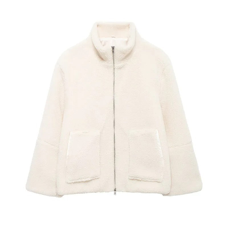 Drune | Stilvolle Damen Teddyjacke