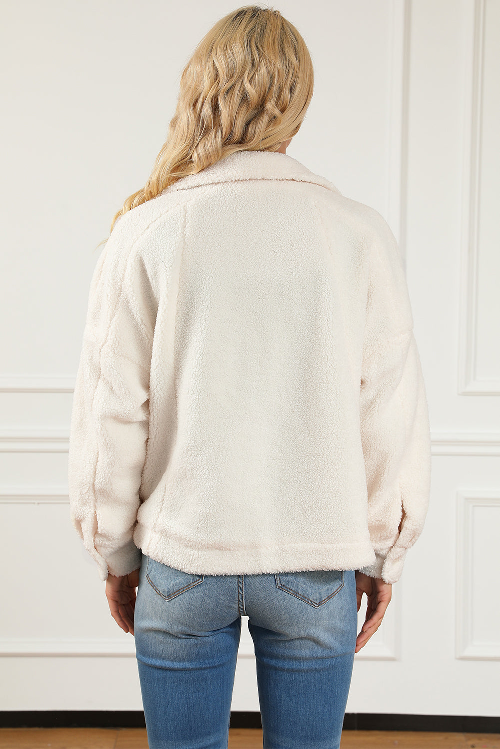 Drune | Weiche Teddyjacke mit Taschen Komfortabel und Trendy Perfekt Für Den Alltag