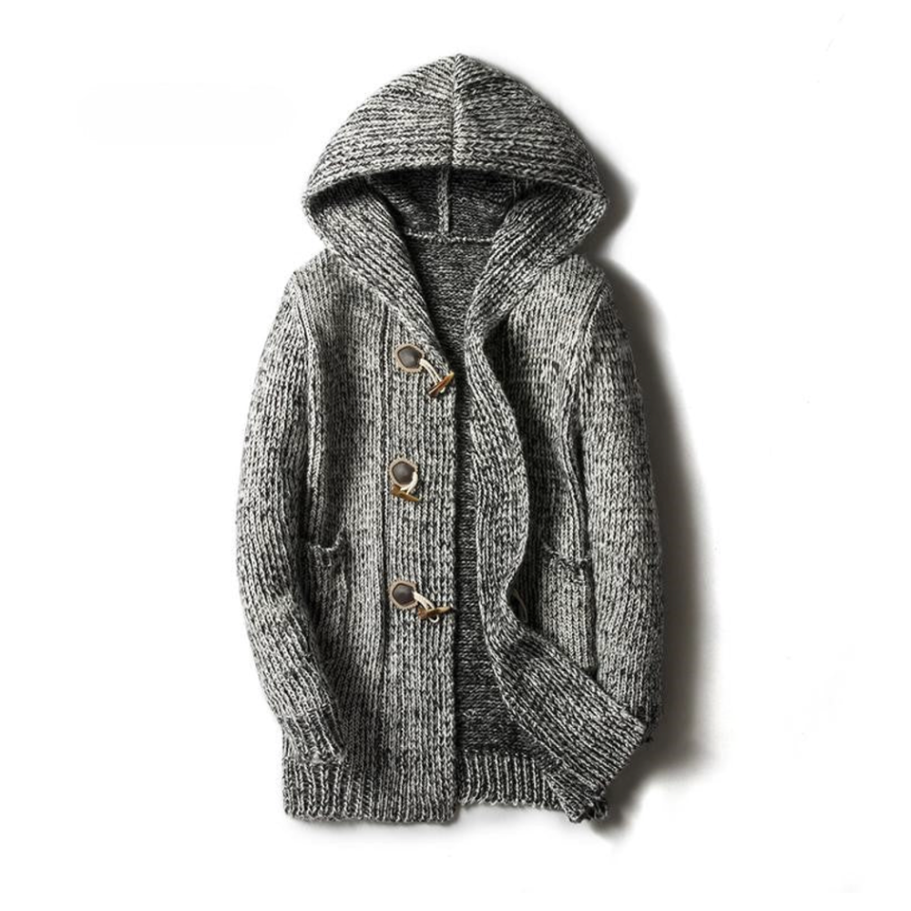Drune | Kapuzenstrickjacke Mit Gemütlichem Stil