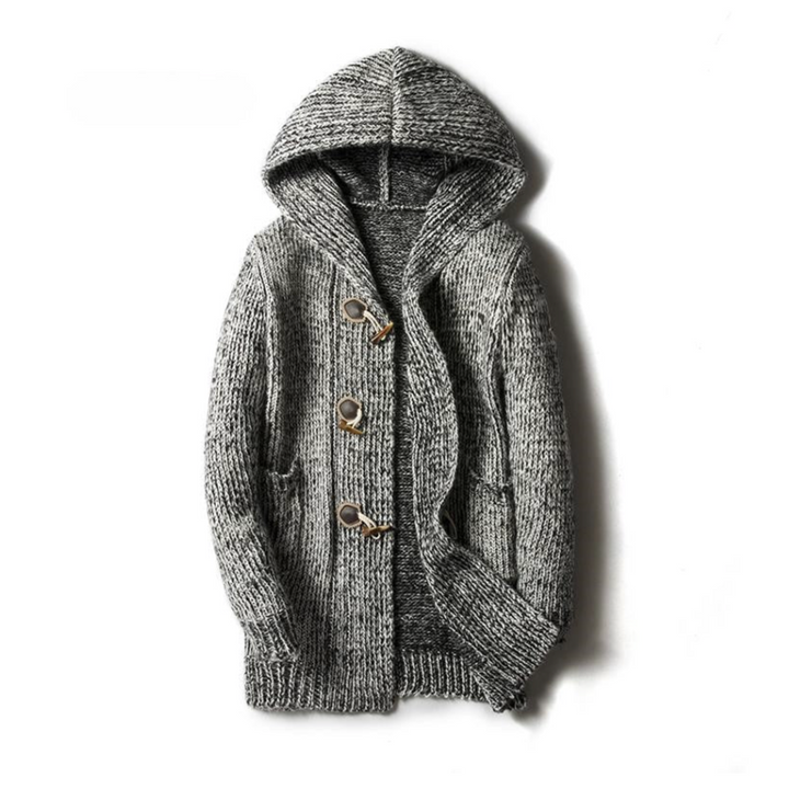 Drune | Kapuzenstrickjacke Mit Gemütlichem Stil