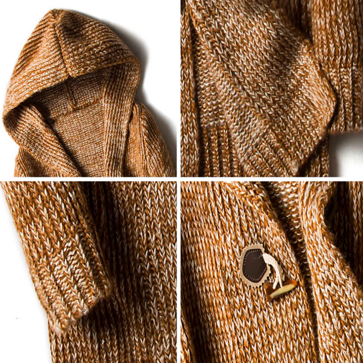 Drune | Kapuzenstrickjacke Mit Gemütlichem Stil