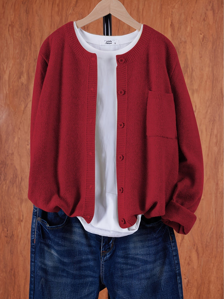 Drune | Lässige Strickjacke Für Damen