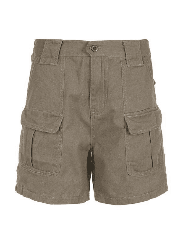 Drune | Denim Gerade Bein Cargo Shorts