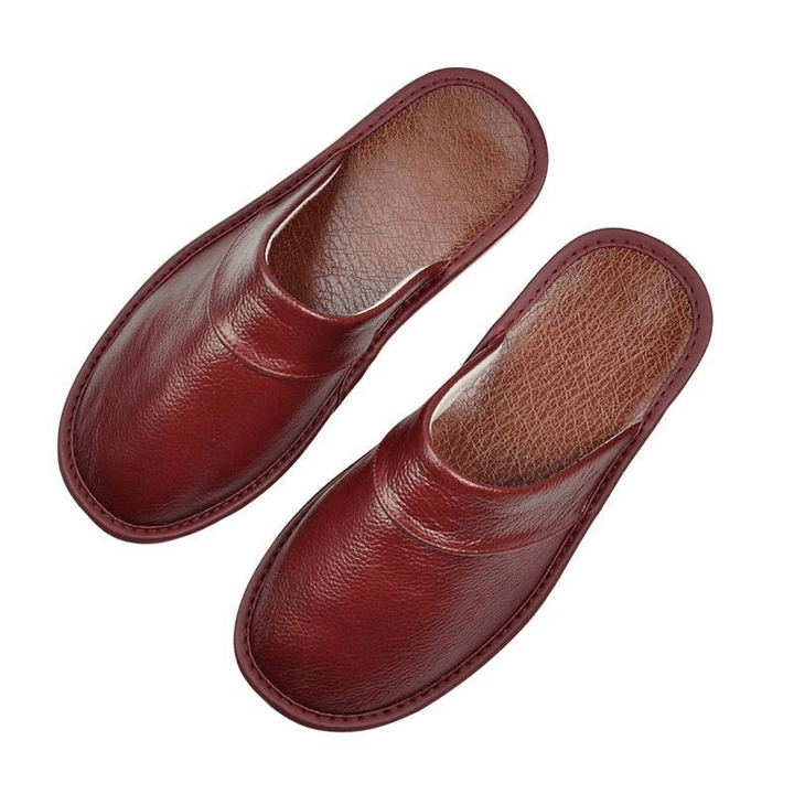 Drune | Luxus Herren Hausschuhe Slipper