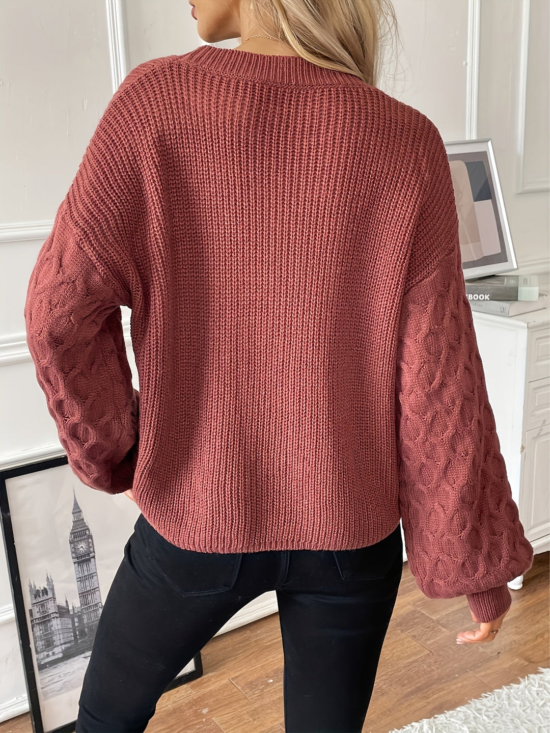 Drune | Diamant Strickpullover