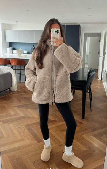 Drune | Warme Fleece Jacke