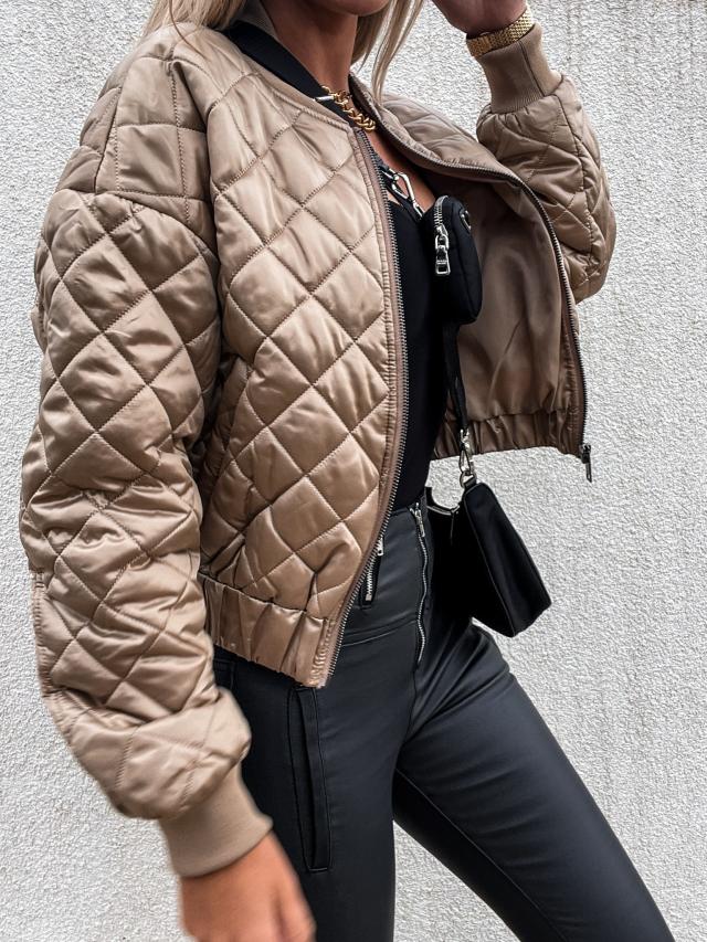 Drune | Bomberjacke - Leicht und stilvoll - Satin-Finish - Lässige Schichtung