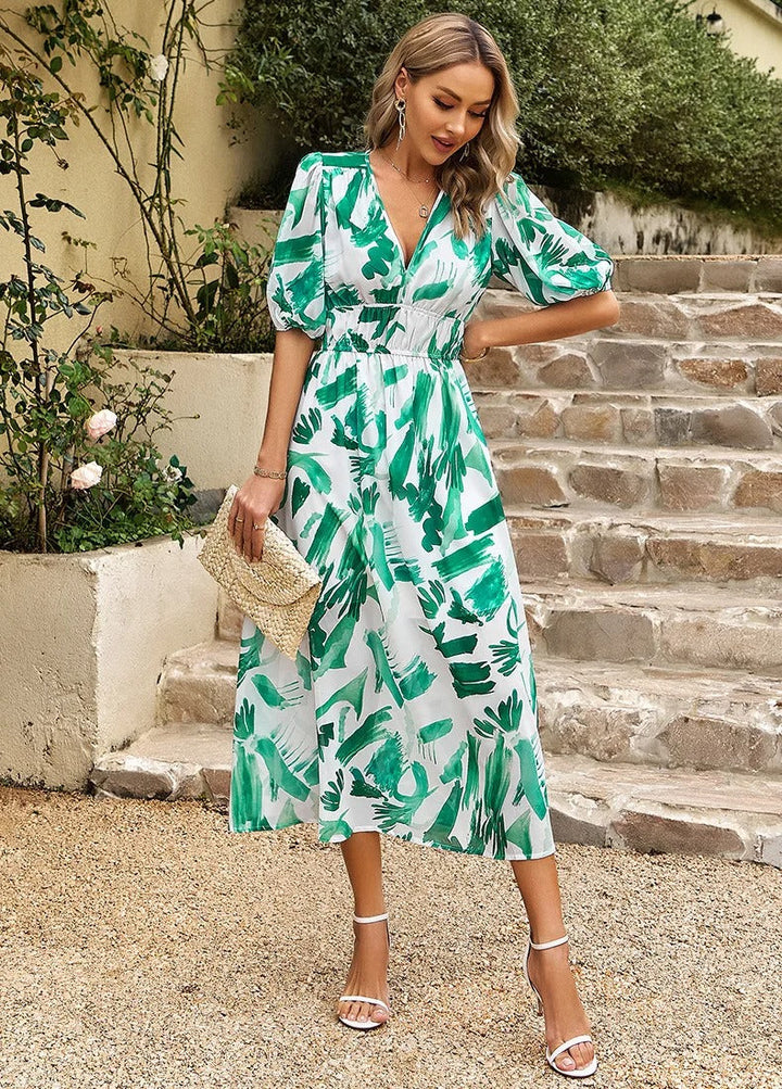 Drune | Elegantes Midikleid Für Damen Mit Stil