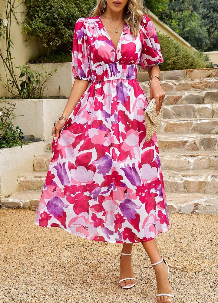 Drune | Elegantes Midikleid Für Damen Mit Stil