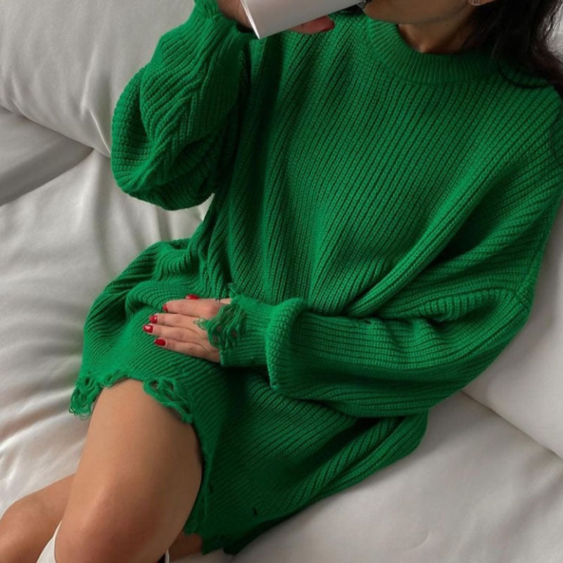 Drune | ripped Pullover