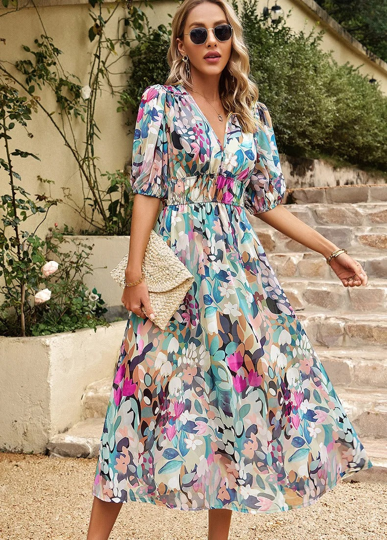 Drune | Elegantes Midikleid Für Damen Mit Stil