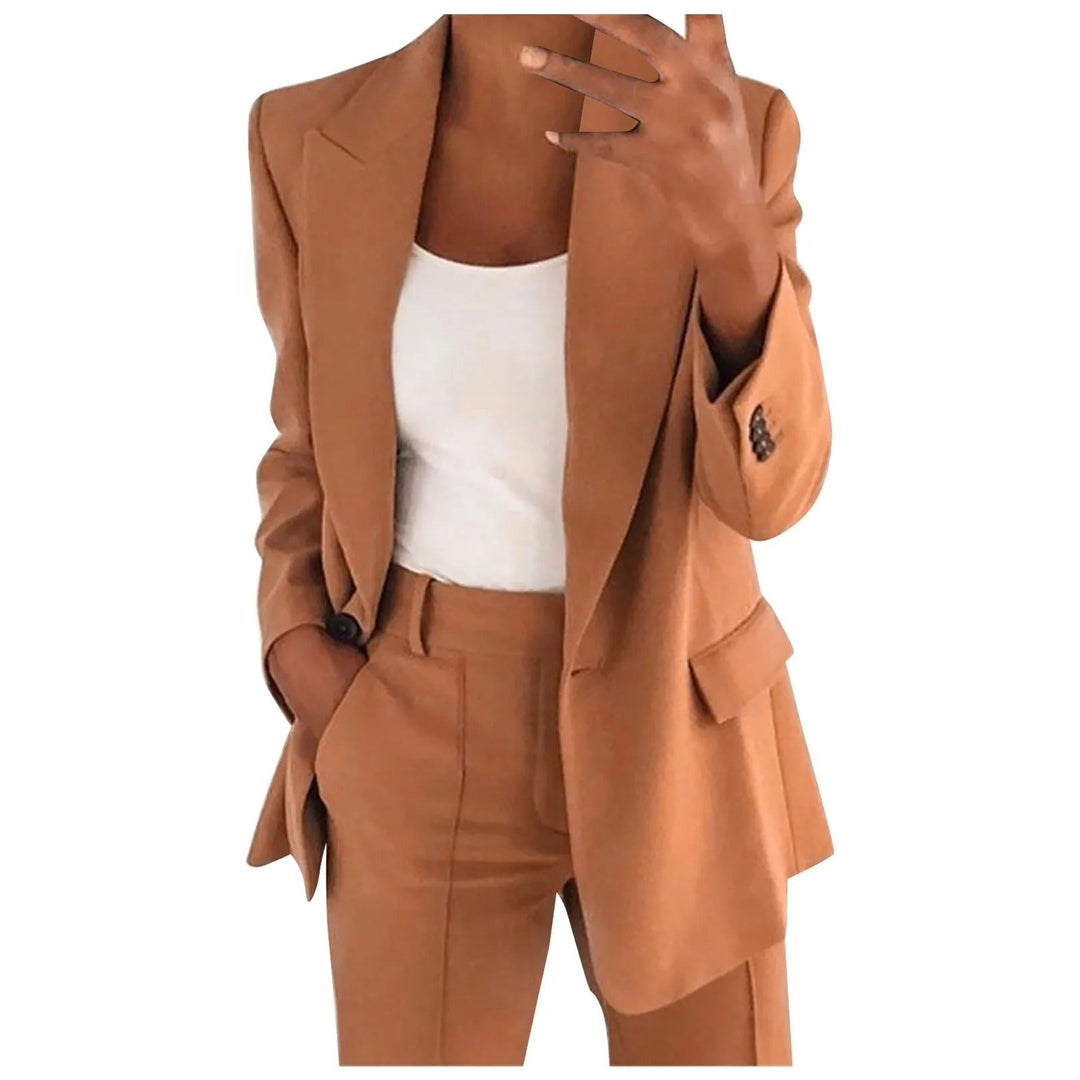Drune | Damen Business-Anzug - Oversized Blazer & Anzughose im modernen Office-Look