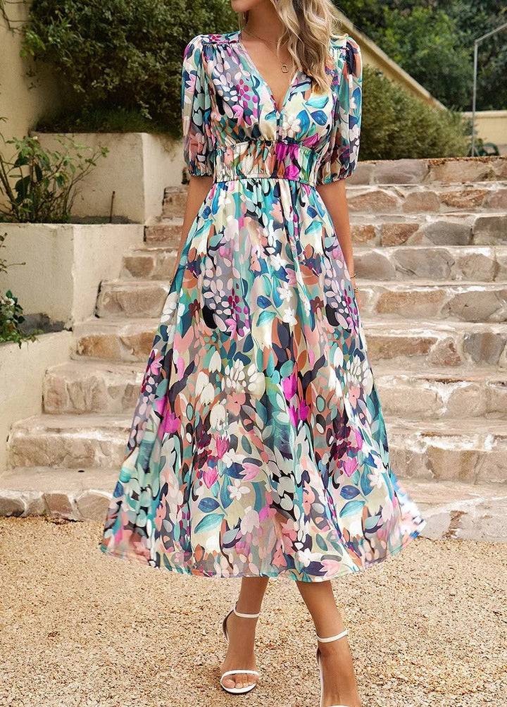 Drune | Elegantes Midikleid Für Damen Mit Stil