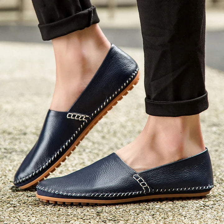 Bequeme Lederhalbschuhe für den Alltag Drune Drune