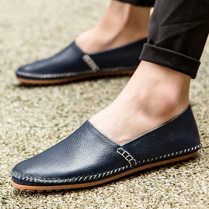 Bequeme Lederhalbschuhe für den Alltag Drune Drune