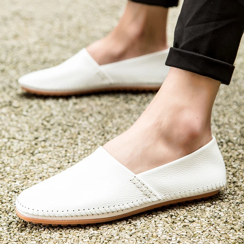 Bequeme Lederhalbschuhe für den Alltag Drune Drune