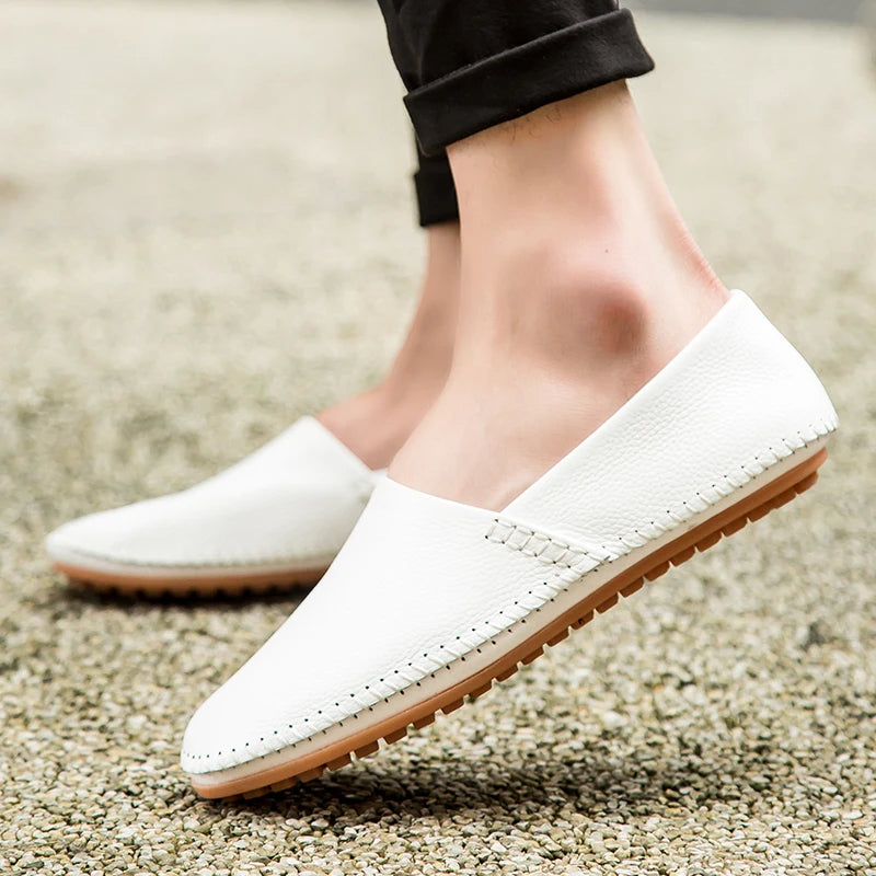 Bequeme Lederhalbschuhe für den Alltag Drune Drune