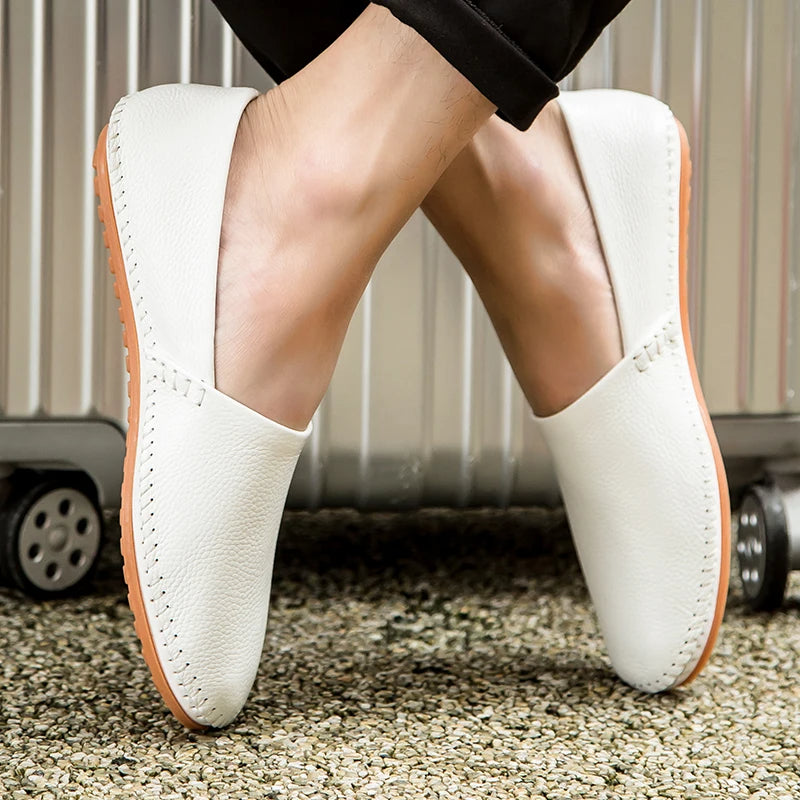 Bequeme Lederhalbschuhe für den Alltag Drune Drune