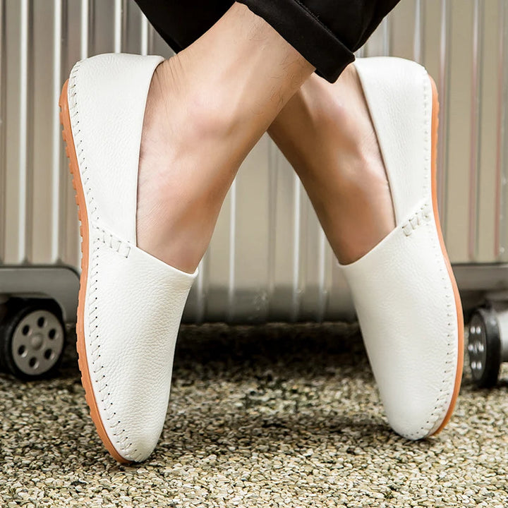 Bequeme Lederhalbschuhe für den Alltag Drune Drune