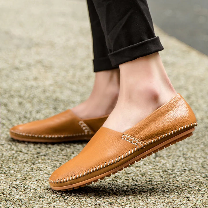 Bequeme Lederhalbschuhe für den Alltag Drune Drune
