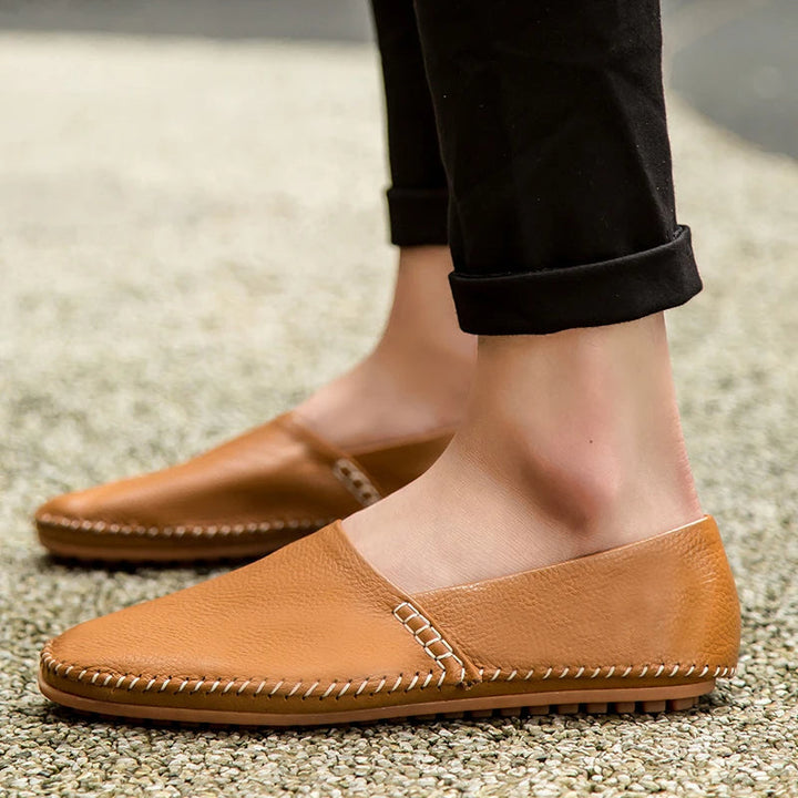 Bequeme Lederhalbschuhe für den Alltag Drune Drune
