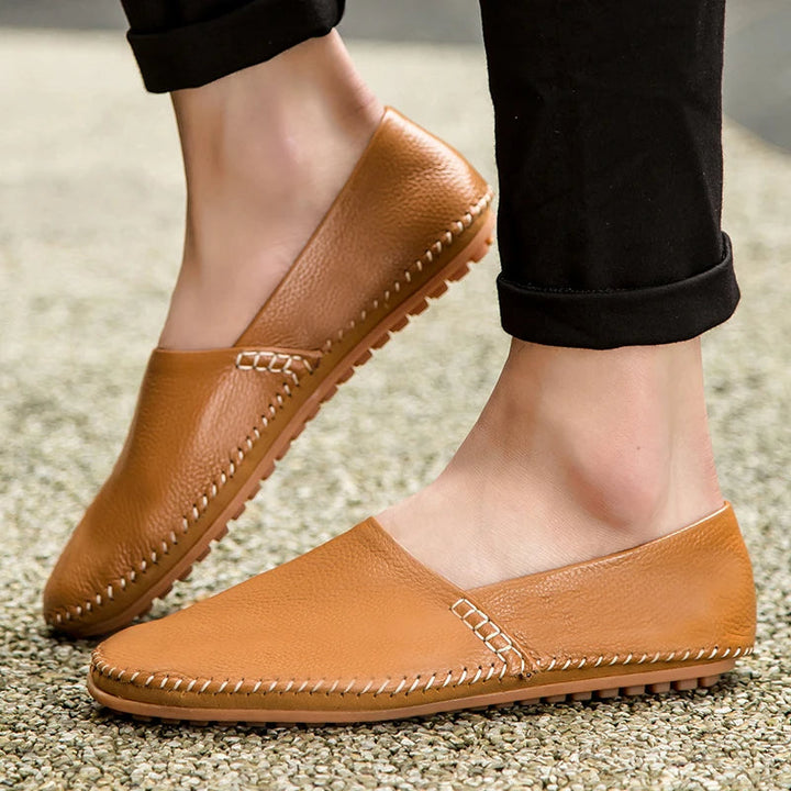 Bequeme Lederhalbschuhe für den Alltag Drune Drune