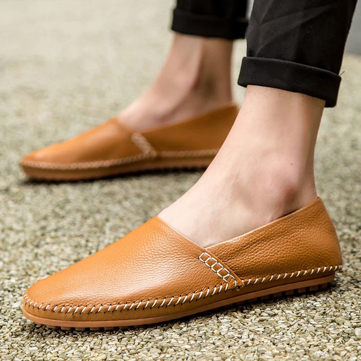 Bequeme Lederhalbschuhe für den Alltag Drune Drune