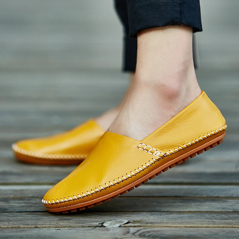 Bequeme Lederhalbschuhe für den Alltag Drune Drune