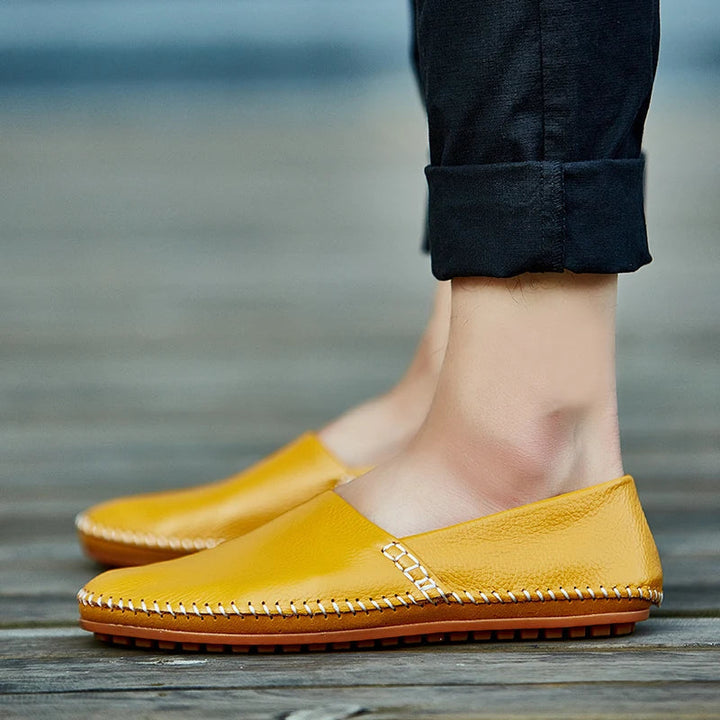 Bequeme Lederhalbschuhe für den Alltag Drune Drune