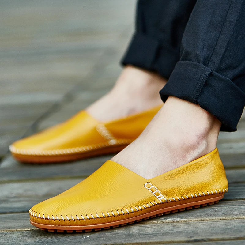 Bequeme Lederhalbschuhe für den Alltag Drune Drune