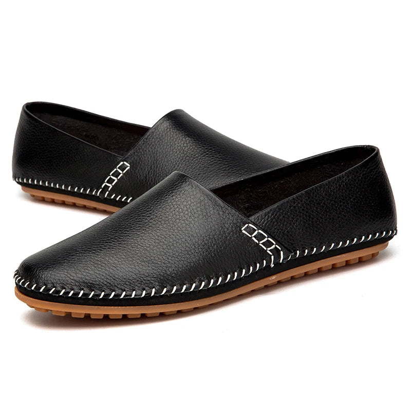 Bequeme Lederhalbschuhe für den Alltag Drune Drune