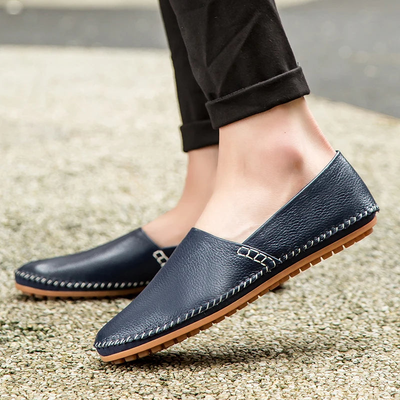 Bequeme Lederhalbschuhe für den Alltag Drune Drune
