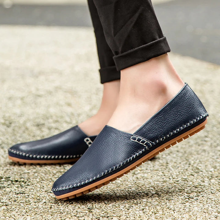 Bequeme Lederhalbschuhe für den Alltag Drune Drune