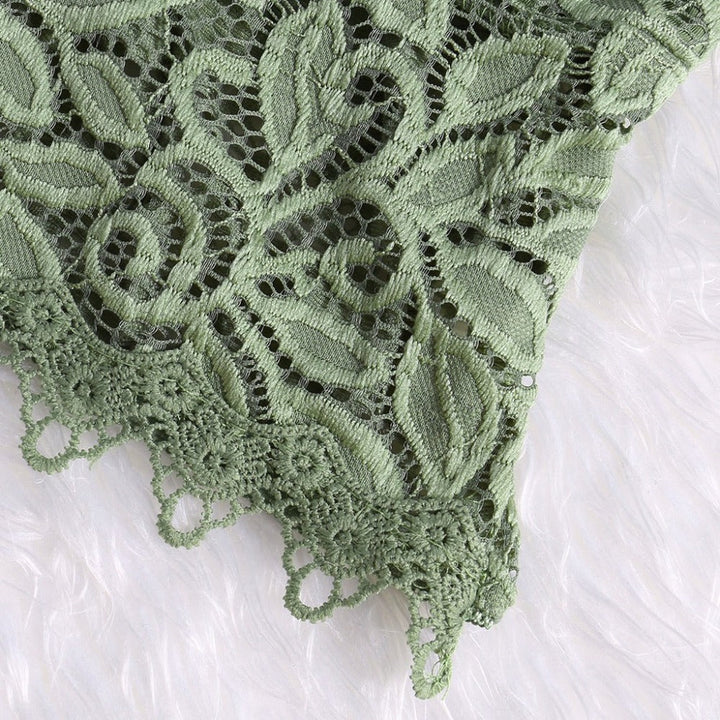 Drune | Verführerisches Spitzen Bralette Crop Top
