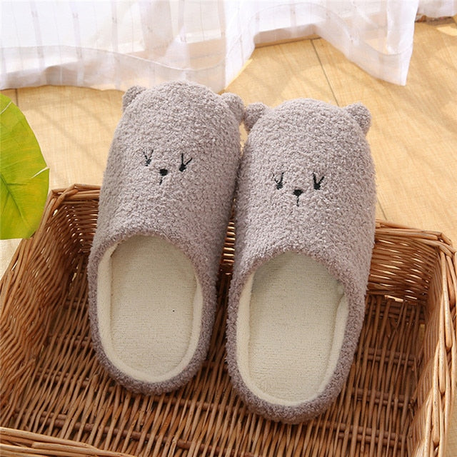 Drune | Bequeme Damen Hausschuhe mit Tiermuster