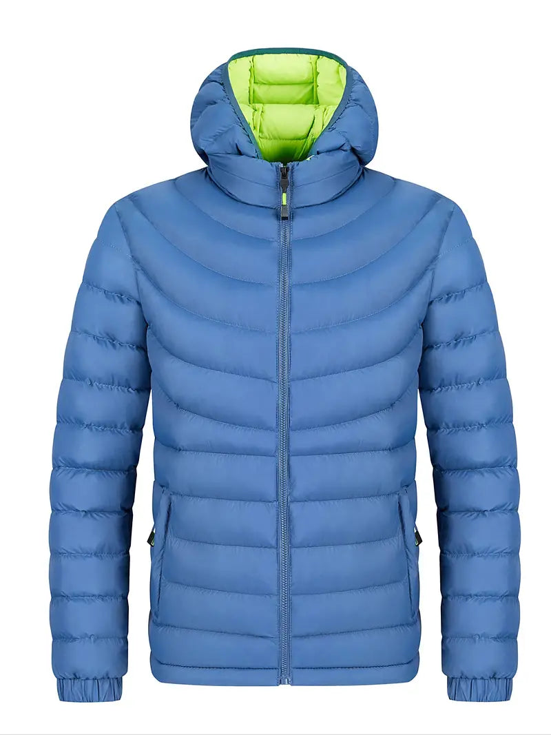 Drune | Herrenjacke mit Geradem Kragen Gefüttert für Herbst und Winter