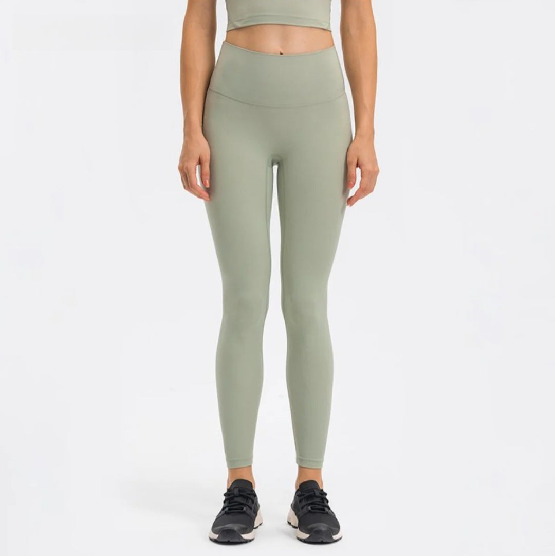Drune | Hohe Taille Hüfte heben Yoga Sport neun-Punkt-Hose