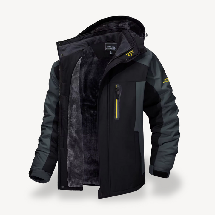 Drune | Herren Wasserfeste Outdoor Winter Fleecejacke
