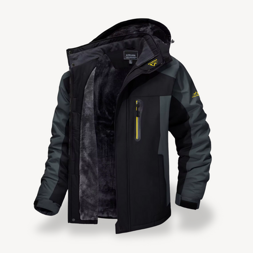 Drune | Herren Wasserfeste Outdoor Winter Fleecejacke