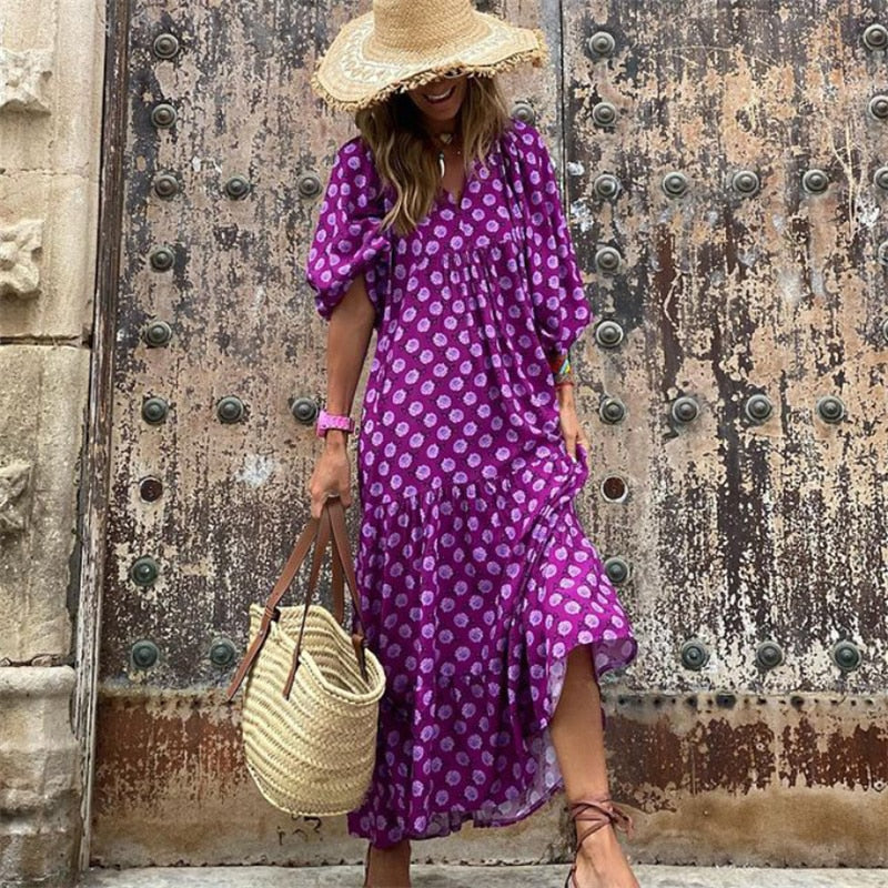 Drune | Retro Print Kleid