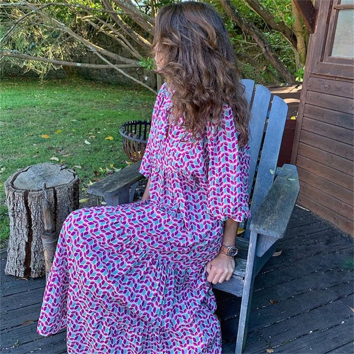 Drune | Retro Print Kleid