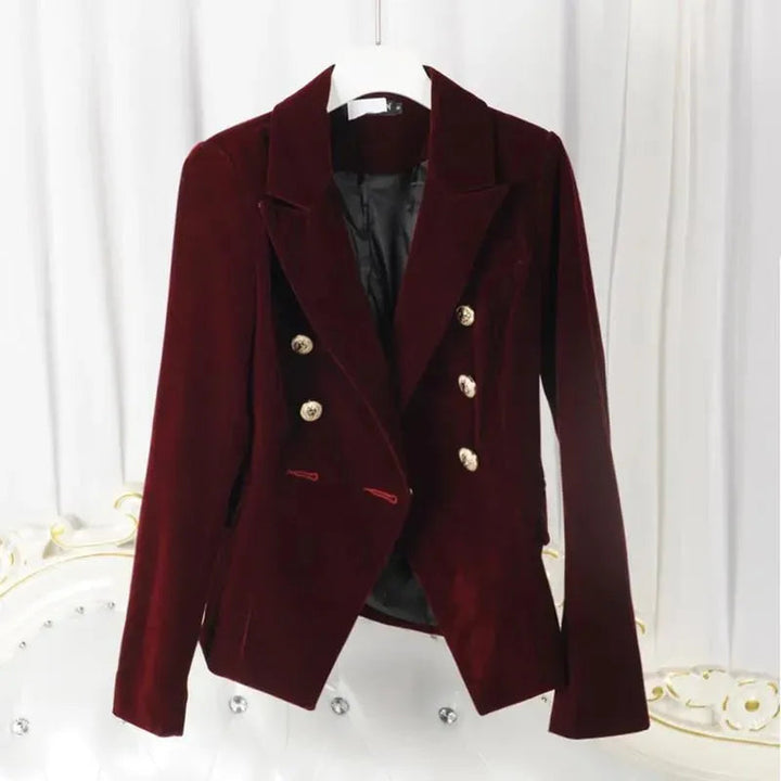 Drune | Douceur Velvet Blazer Damen - Casual - Unifarben