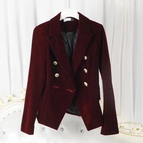 Drune | Douceur Velvet Blazer Damen - Casual - Unifarben