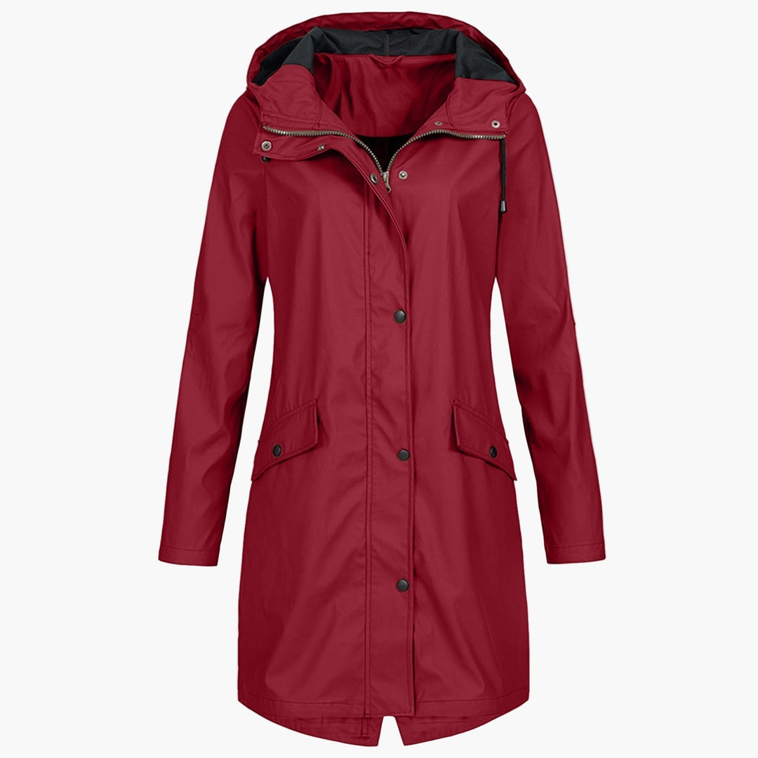 Drune | Regenmantel Winddicht Wasserdicht - Stilvolle Übergangsjacke für Alltag und Outdoor