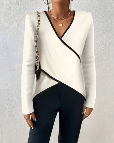 Drune | Eleganter und stilvoller Langarmpullover für Frauen